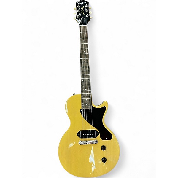 Used Epiphone Les Paul Junior TV Yellow Solid Body Electric Guitar