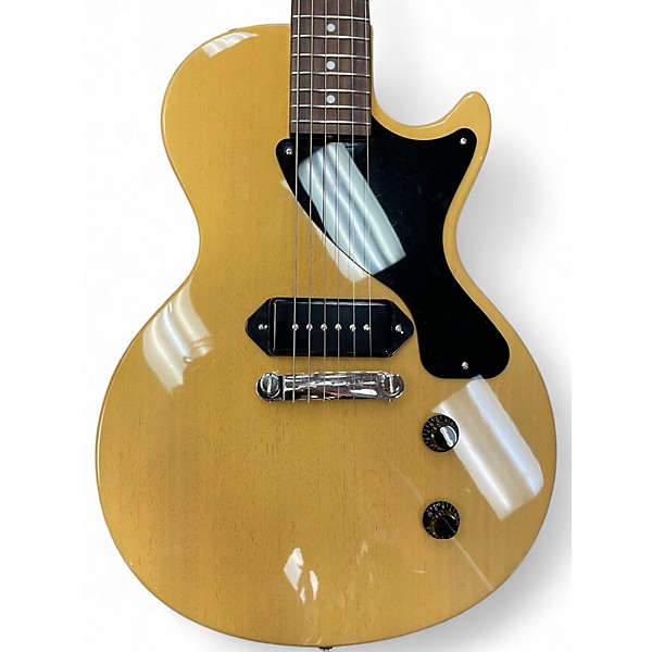 Used Epiphone Les Paul Junior TV Yellow Solid Body Electric Guitar