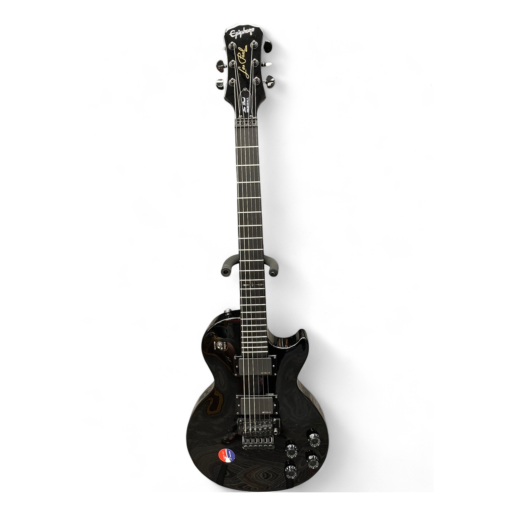 Used Epiphone Les Paul Nightfall Black Solid Body Electric Guitar
