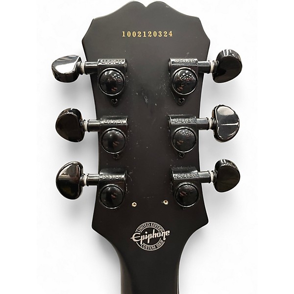 Used Epiphone Les Paul Nightfall Black Solid Body Electric Guitar