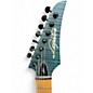 Used 2014 Legator NINJA NCS7 Turquoise Solid Body Electric Guitar