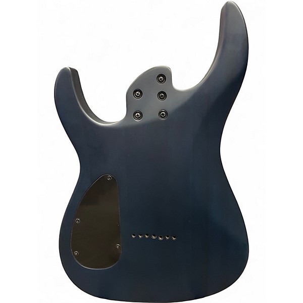 Used 2014 Legator NINJA NCS7 Turquoise Solid Body Electric Guitar