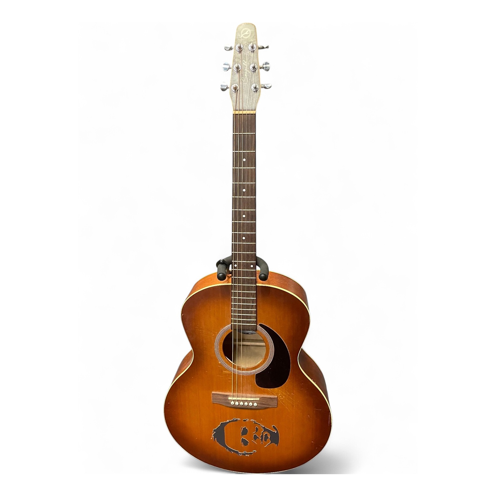 Used Seagull entourage mini jumbo rustic Acoustic Guitar rustic