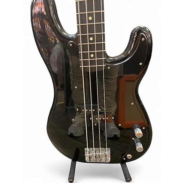 Used Fender Standard FSR Precision Bass Ebony Electric Bass Guitar