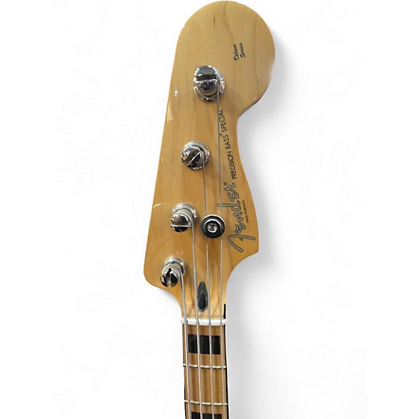 Used Fender Deluxe Precision Bass Special 75th Anniversary Seafoam Green Electric Bass Guitar