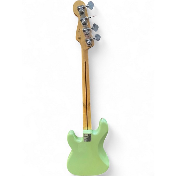 Used Fender Deluxe Precision Bass Special 75th Anniversary Seafoam Green Electric Bass Guitar
