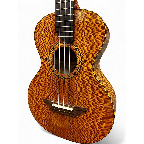 Used Compass Rose By Rick Turner TENOR NATURAL SYCAMORE Ukulele