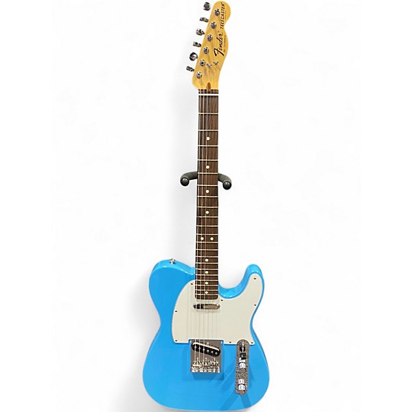 Used Fender MIJ International Color Telecaster Maui Blue Solid Body Electric Guitar