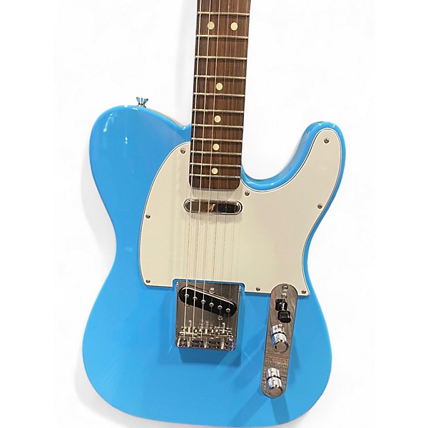 Used Fender MIJ International Color Telecaster Maui Blue Solid Body Electric Guitar