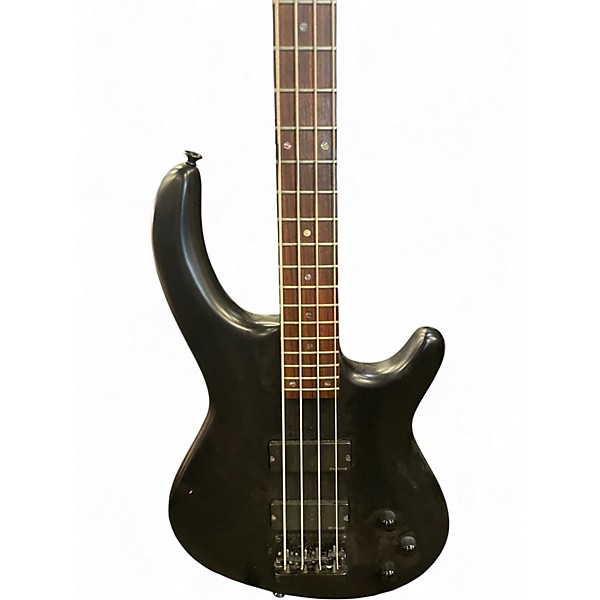 Used Dean Hardtail 4 string Black Electric Bass Guitar