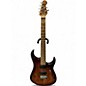 Used Sterling by Music Man JP150 Trans Amber Solid Body Electric Guitar thumbnail