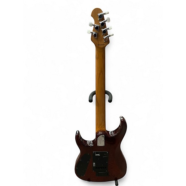 Used Sterling by Music Man JP150 Trans Amber Solid Body Electric Guitar