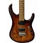 Used Sterling by Music Man JP150 Trans Amber Solid Body Electric Guitar