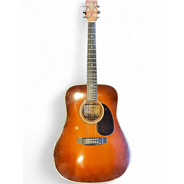 Used Alvarez DY74S Brown Sunburst Acoustic Guitar