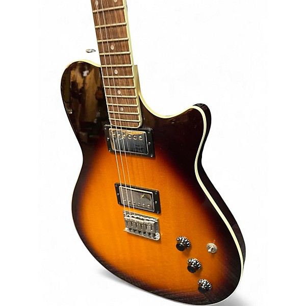 Used Ovation VXT Hybrid Sunburst Solid Body Electric Guitar