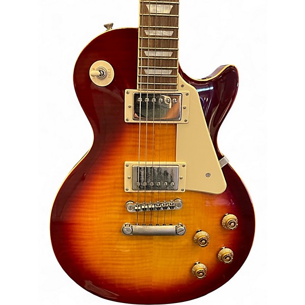 Used Epiphone Les Paul Standard Cherry Sunburst Solid Body Electric Guitar