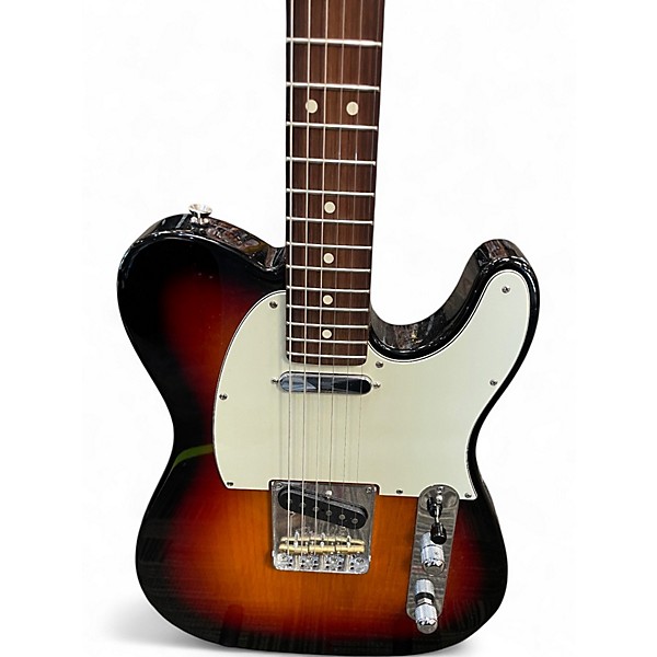 Used Fender American Professional II Telecaster 2 Tone Sunburst Solid Body Electric Guitar