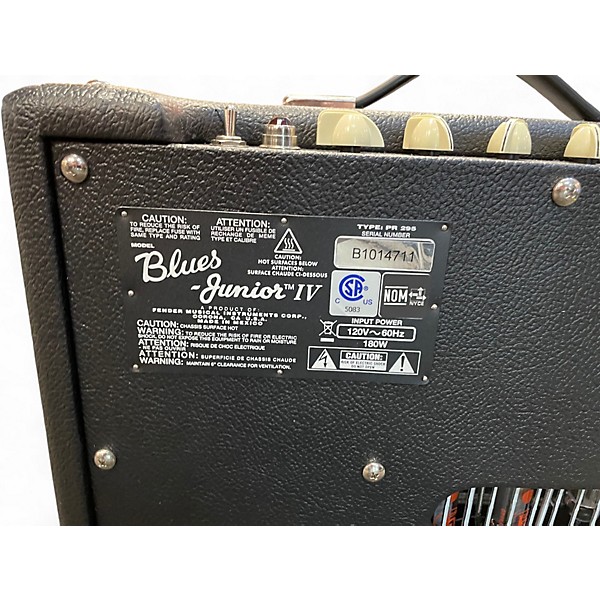 Used Fender Blues Junior IV 15W 1x12 Tube Guitar Combo Amp