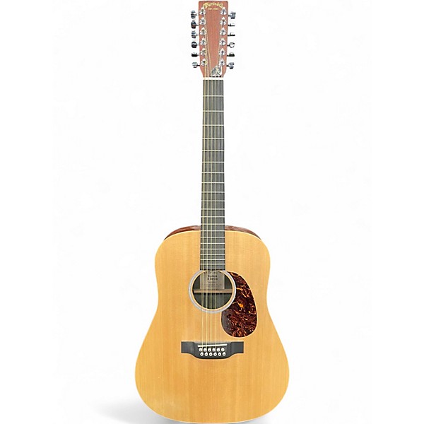 Used Martin Custom X-Series Natural 12 String Acoustic Guitar