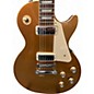 Used Gibson Les Paul Deluxe Gold Top Solid Body Electric Guitar