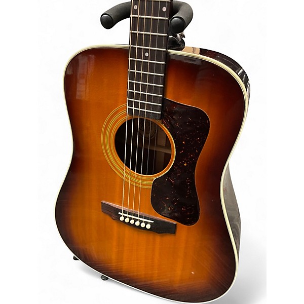 Vintage 1978 Guild D40 Sunburst Acoustic Guitar