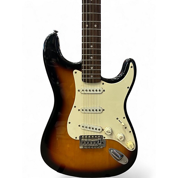 Used Squier Bullet Stratocaster 2 Color Sunburst Solid Body Electric Guitar