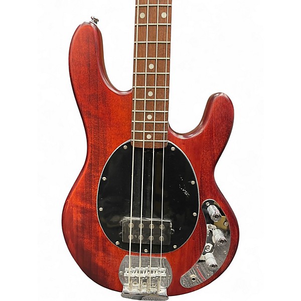 Used Sterling by Music Man Ray4 Red Electric Bass Guitar
