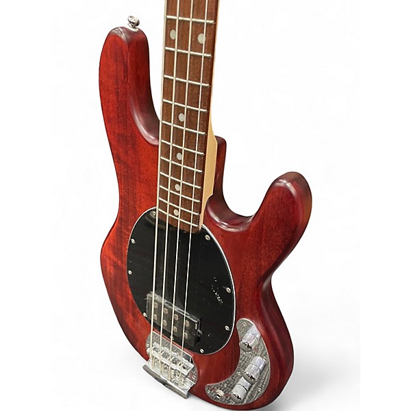 Used Sterling by Music Man Ray4 Red Electric Bass Guitar