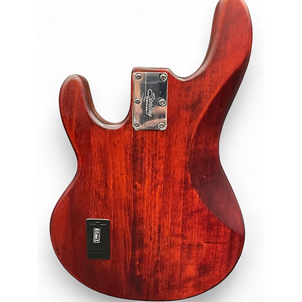 Used Sterling by Music Man Ray4 Red Electric Bass Guitar