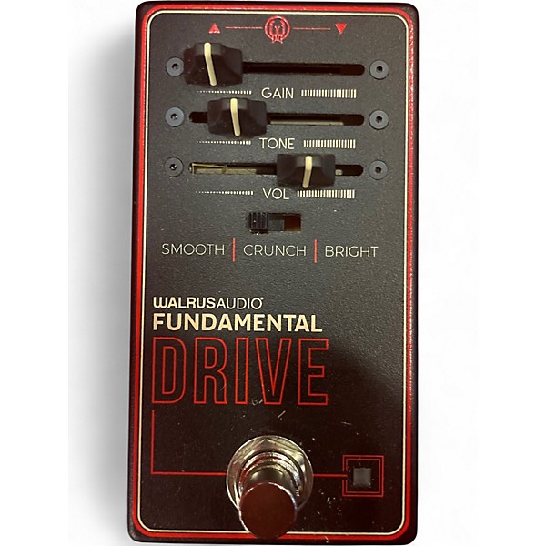 Used Walrus Audio FUNDAMENTAL DRIVE Effect Pedal