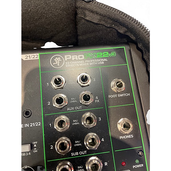 Used Mackie PROFX22V3 Unpowered Mixer