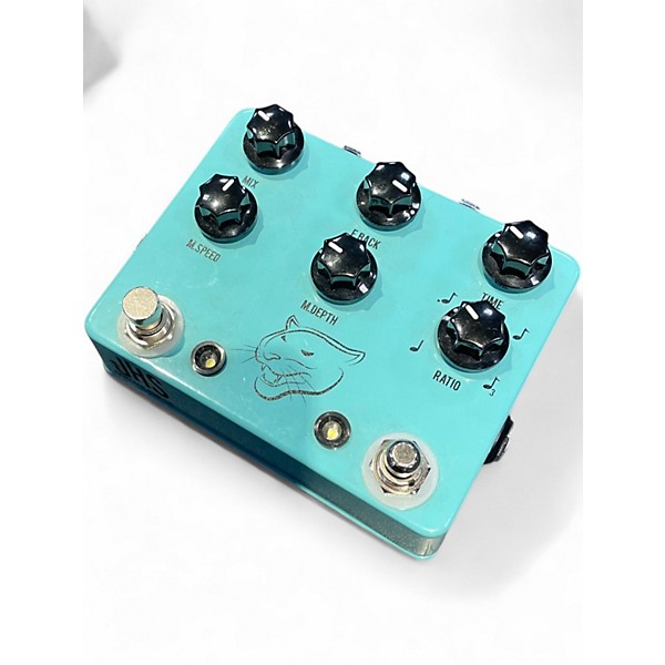 Used JHS Pedals Panther Cub Analog Delay with Tap Tempo V1.5 Effect Pedal