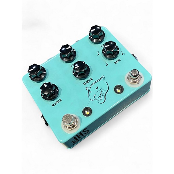 Used JHS Pedals Panther Cub Analog Delay with Tap Tempo V1.5 Effect Pedal