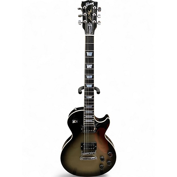 Used Gibson ADAM JONES LES PAUL SILVER BURST Solid Body Electric Guitar