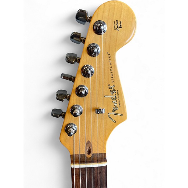 Used Fender American Professional II Stratocaster 3 Tone Sunburst Solid Body Electric Guitar