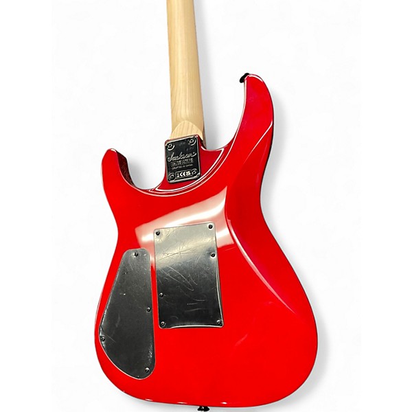 Used 2025 Jackson JS34Q Dinky RED Solid Body Electric Guitar