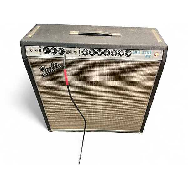 Vintage 1968 Fender 1968 super reverb Tube Guitar Combo Amp