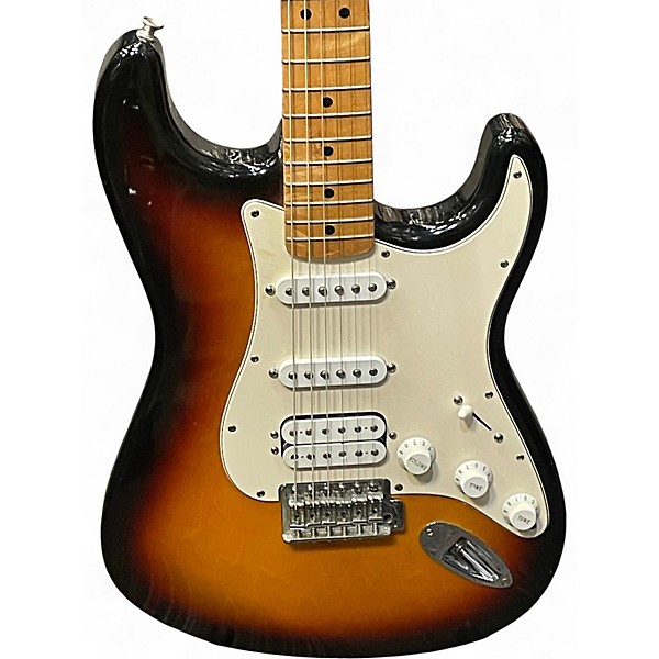 Used Fender Player Stratocaster 3 Tone Sunburst Solid Body Electric Guitar