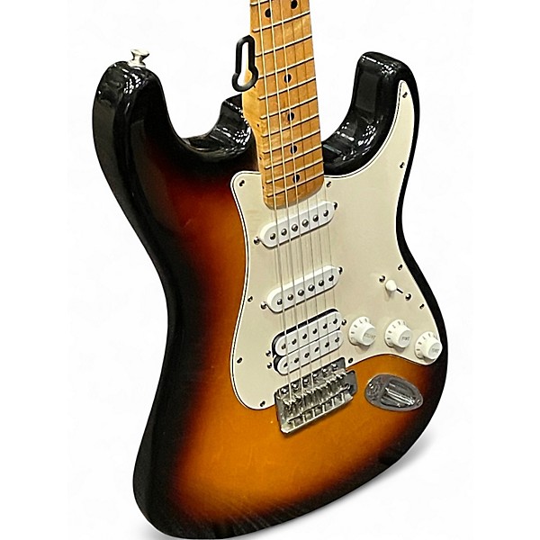 Used Fender Player Stratocaster 3 Tone Sunburst Solid Body Electric Guitar