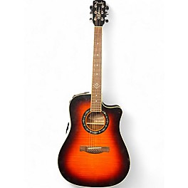 Used Fender T Bucket 300CE 3 Tone Sunburst Acoustic Electric Guitar