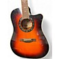 Used Fender T Bucket 300CE 3 Tone Sunburst Acoustic Electric Guitar