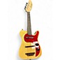 Used Cozart electric uke tele style Amber Ukulele thumbnail