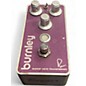 Used Bogner Burnley Bubinga Distortion Effect Pedal