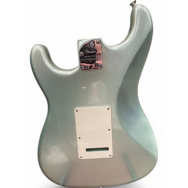 Used Fender American Professional II Stratocaster Mystic Surf Green Solid Body Electric Guitar