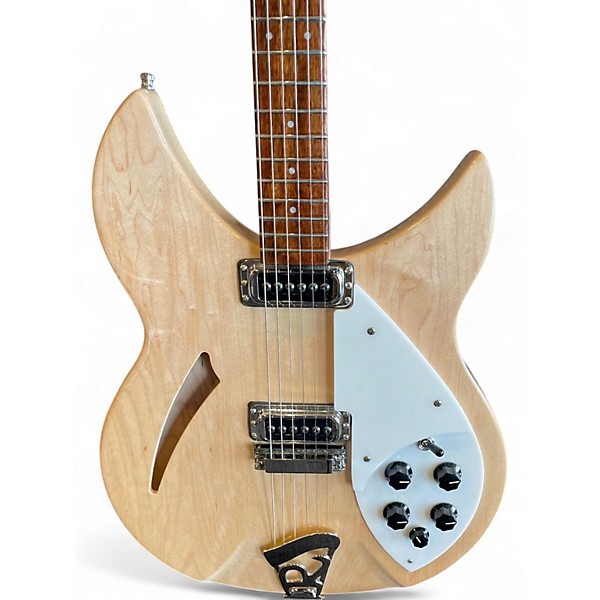 Used Rickenbacker 330 Natural Hollow Body Electric Guitar