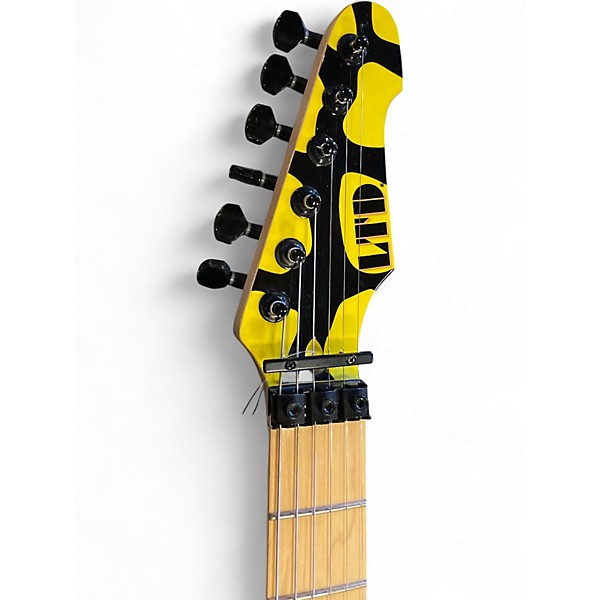 Used ESP ESP GL200MT YELLOW TIGER STRIPED Solid Body Electric Guitar