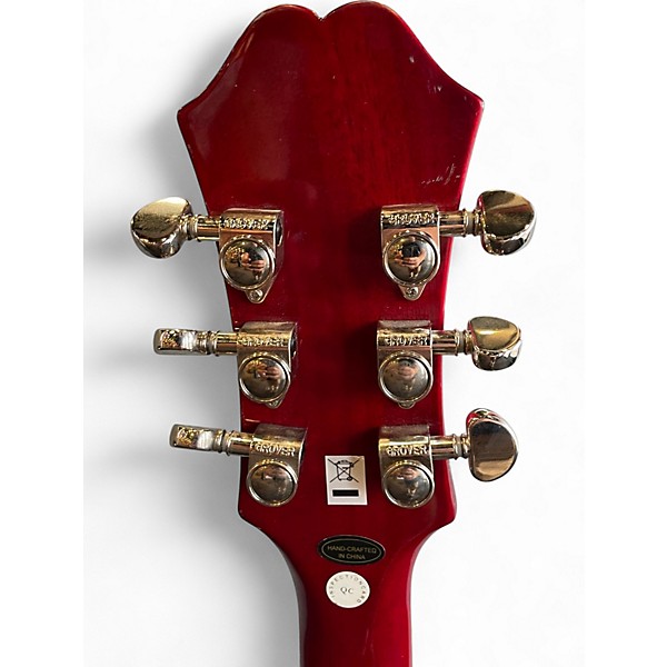 Used Epiphone Dot Cherry Hollow Body Electric Guitar