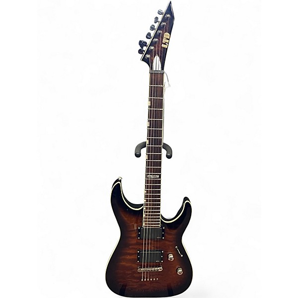 Used ESP MH350NT Brown Solid Body Electric Guitar