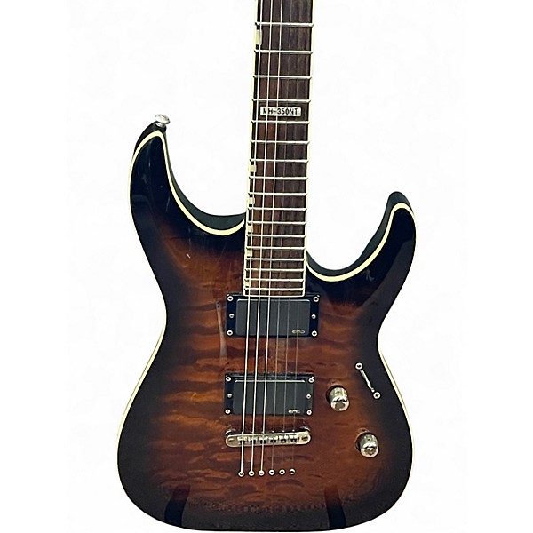 Used ESP MH350NT Brown Solid Body Electric Guitar