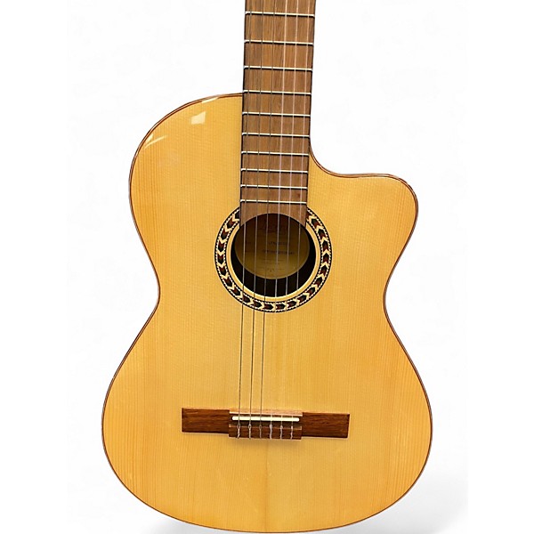 Used Lucero LFN200SCE Natural Classical Acoustic Electric Guitar